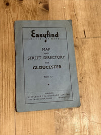 GLOUCESTER Easyfind New Map And Street Directory Circa 1970?