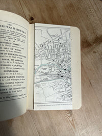 LEAMINGTON & Shakespeares Warwickshire Ward Locks Red Guide Dust Jacket Maps