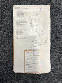 SNOWDONIA NATIONAL PARK Conwy Valley - Ordnance Survey Outdoor Leisure Map 1977