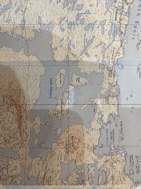 LOCH EPORT Ordnance Survey Second Series Pathfinder Sheet NF86/96 1977 Lochmaddy