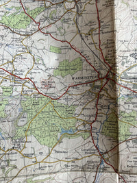 FROME Ordnance Survey Seventh Series CLOTH One Inch Map Sheet 166 1959 Wincanton