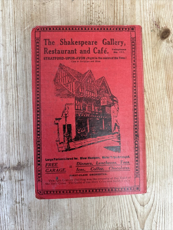 STRATFORD UPON AVON - Ward Lock Guide Book 1927 Sixth Edition Shakespeare