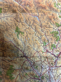 FIRTH OF FORTH Sheet 7 Fifth Series Paper Ordnance Survey Quarter Inch 1964