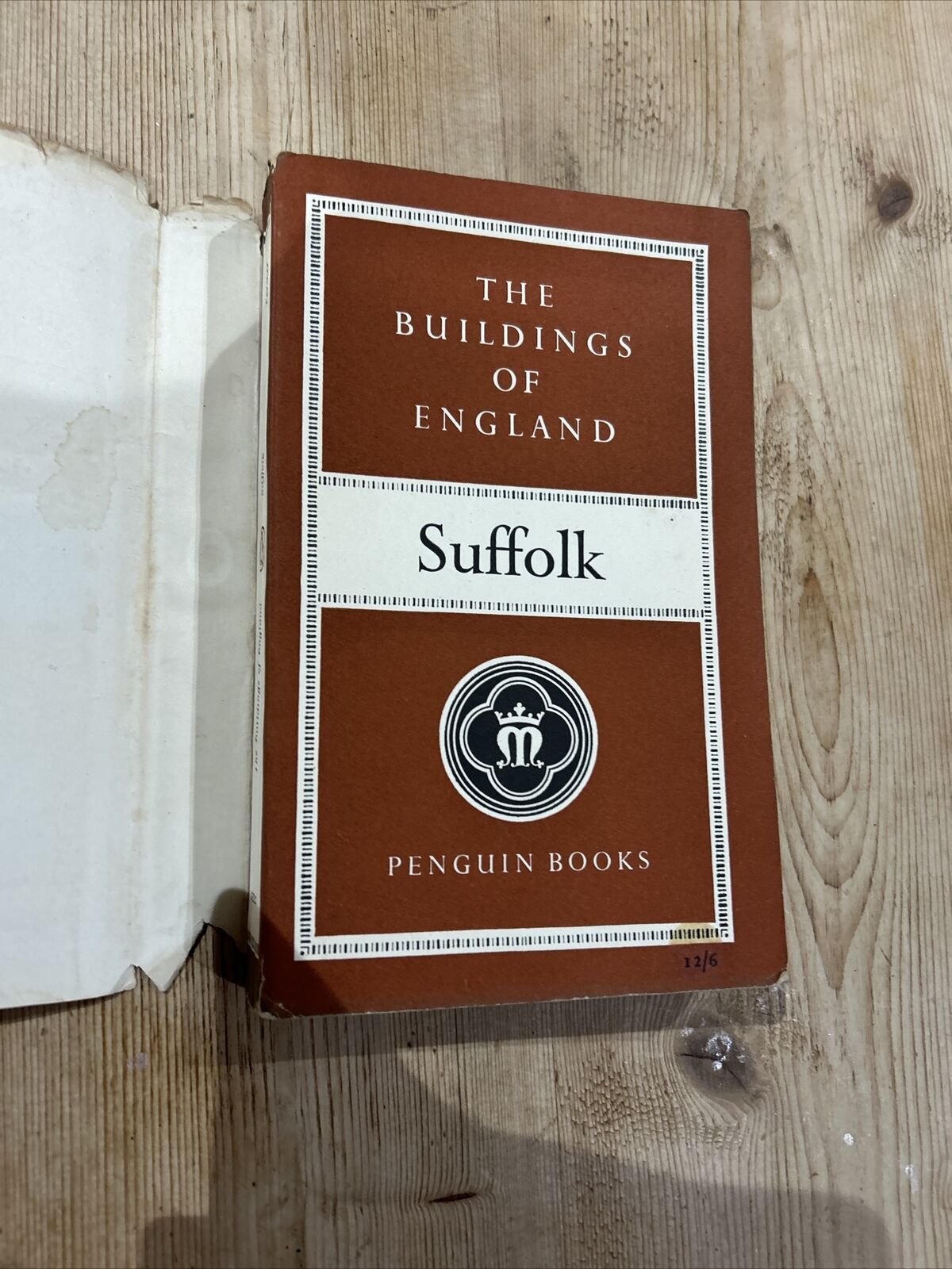 SUFFOLK Penguin Buildings of England BE20 1961 PEVSNER Paperback Dust Jacket