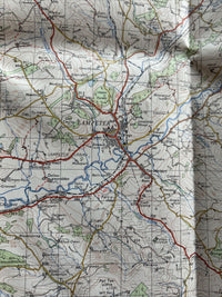 LLANDOVERY 1967 Edition Ordnance Survey One Inch Map No 140 Lampeter Llandeilo