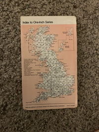 Grantown & Cairngorm No 38 1971 Revision  Ordnance Survey One Inch Map