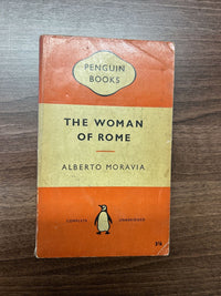 THE WOMAN OF ROME - Alberto Moravia - Penguin Fiction 1959 No 880 Rome Italy