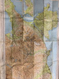 NORTH WALES Bartholomew - Half Inch Map 1971 No 27 Pwllheli Corwen CLOTH