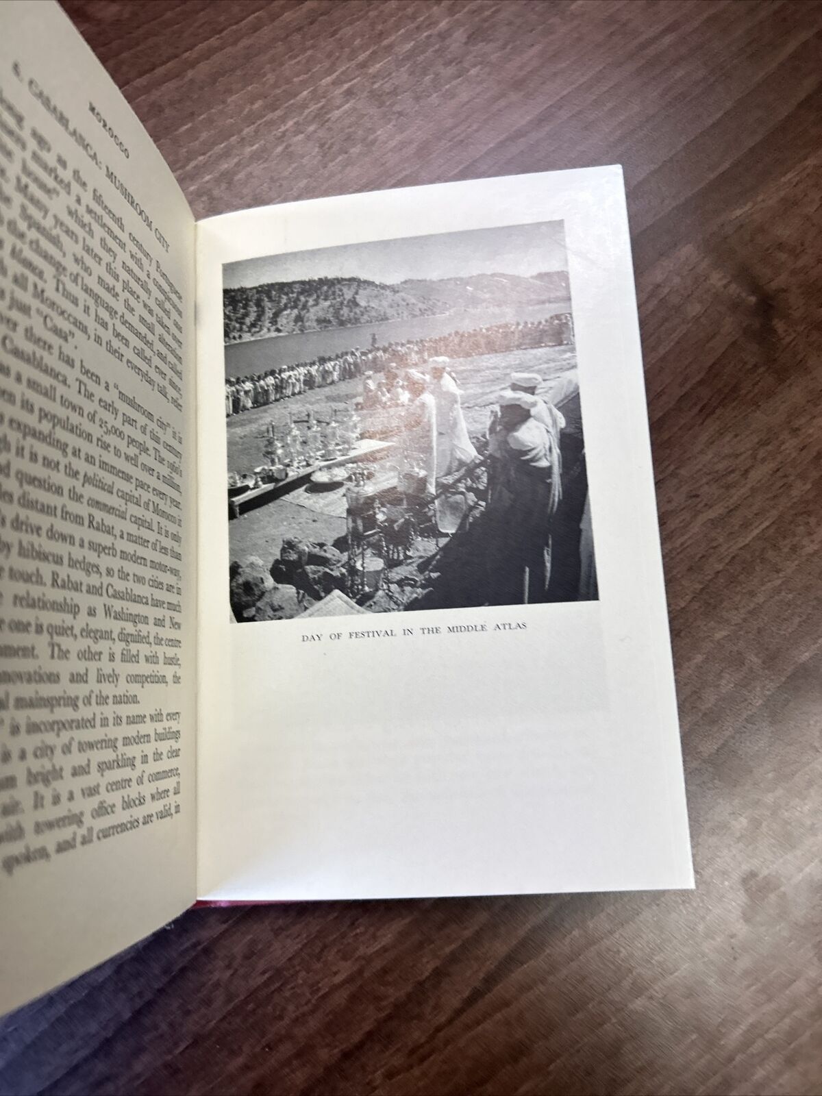 The LAND & PEOPLE OF MOROCCO Rupert Martin 1967 hardback dust jacket 