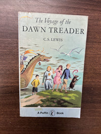 THE VOYAGE OF THE DAWN TREADER C S Lewis Puffin Book 1979 Fifth Story Narnia