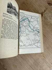 THE THAMES INCLUDING OXFORD Ward Locks Red Guide Hardback Dust Jacket Maps