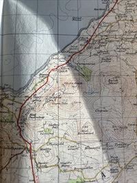 PWLLHELI Ordnance Survey Seventh Series Paper One Inch Map Sheet 115 1962 Nefyn