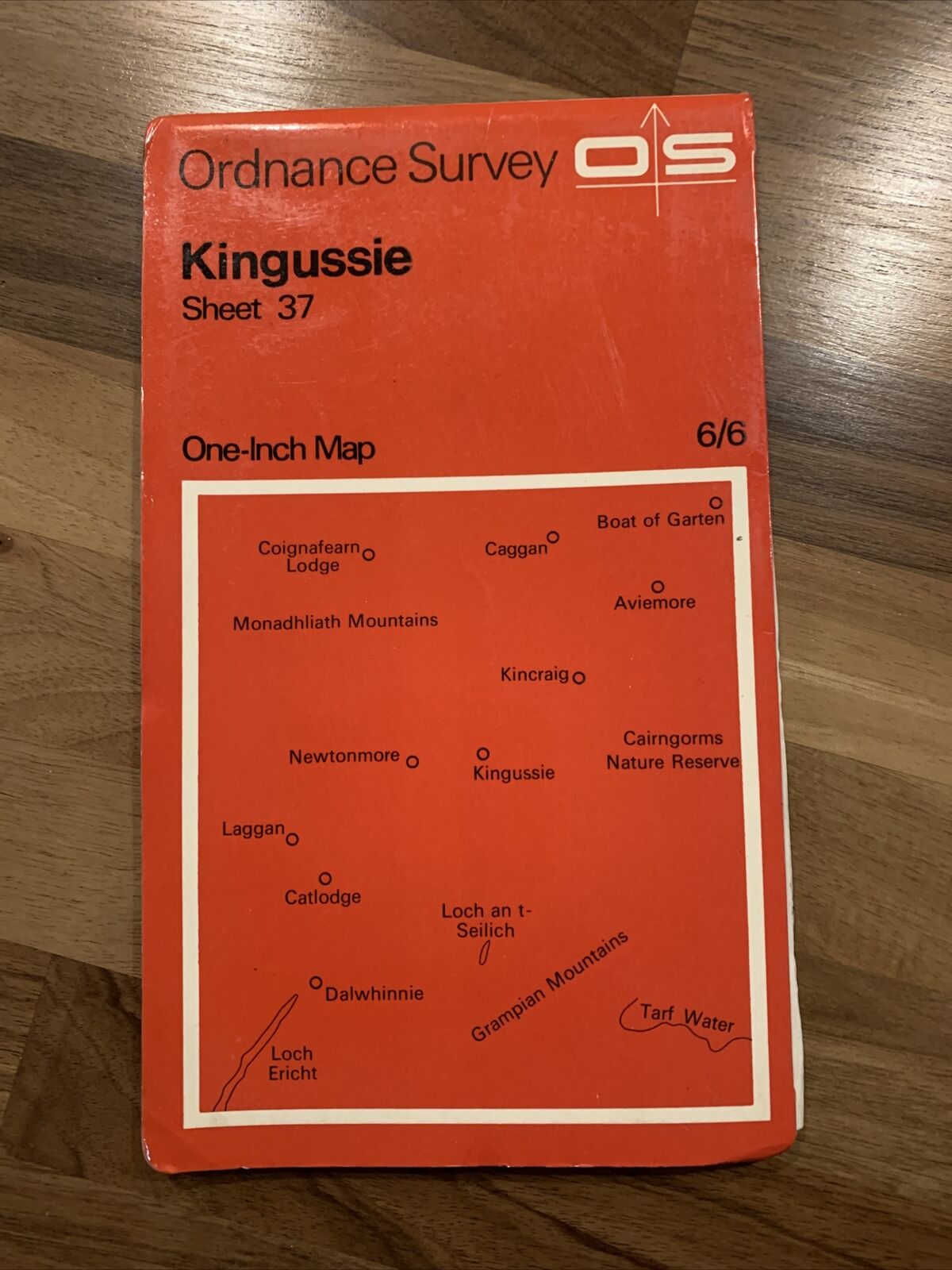 Kingussie Scotland - Ordnance Survey Map One Inch 1957 1962 Print Sheet 37