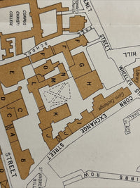 GUIDE MAP CAMBRIDGE 1925 W Heffer & Sons 