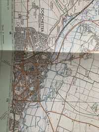 DORCHESTER North & TOLPUDDLE Pathfinder Ordnance Survey Sheet 1:25000 1978