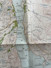 ISLAY Ordnance Survey One Inch CLOTH Sheet 69 Popular Edition 1926 Port Ellen