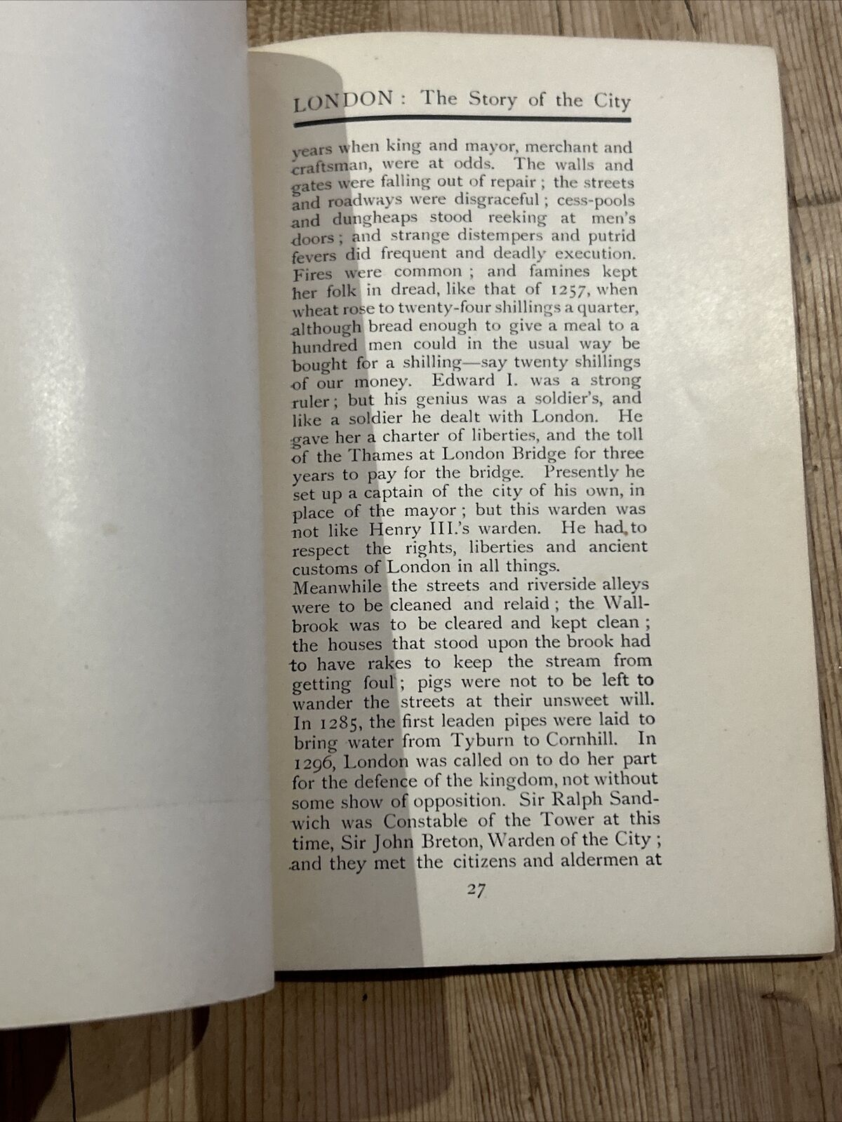 LONDON THE STORY OF THE CITY 1909 Illustrated  Priory Press History