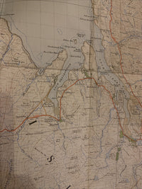 PORTREE & DUNVEGAN Scotland Ordnance Survey One Inch Sheet 24 Popular Ed 1947