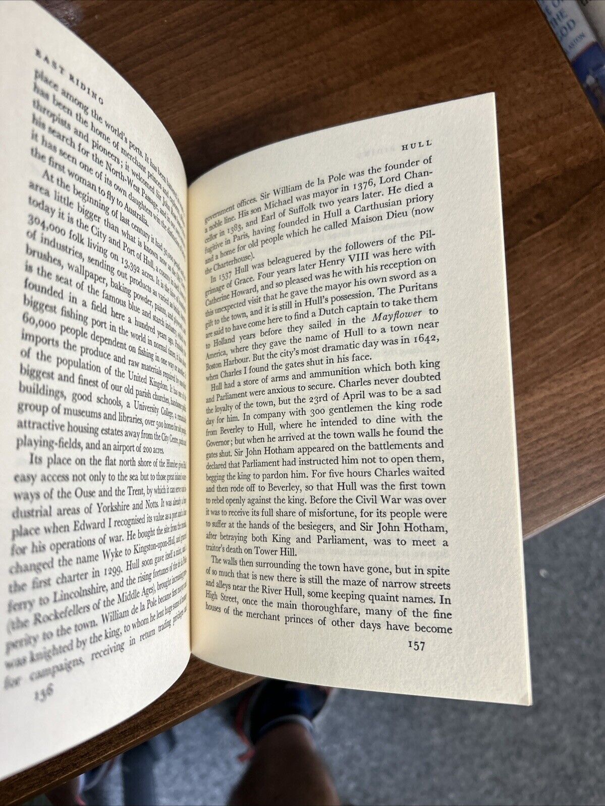The KING’S ENGLAND : YORKSHIRE EAST RIDING  1964 Hardback Arthur Mee Beverley
