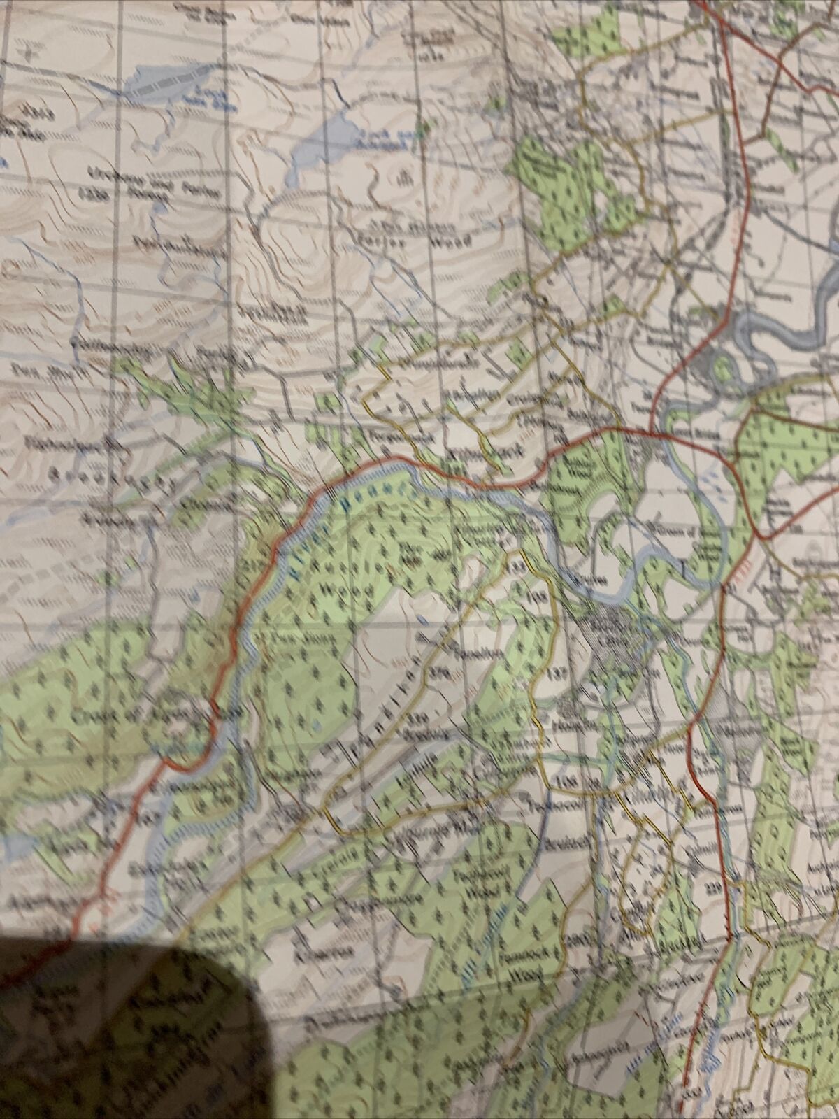 Strathpeffer - Ordnance Survey Seventh Series One Inch Map 1968 Sheet 27