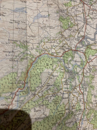 Strathpeffer - Ordnance Survey Seventh Series One Inch Map 1968 Sheet 27