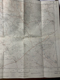 TOLLARD ROYAL Ordnance Survey First Series Sheet ST91 1:25,000 1961 Chettle