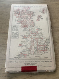 TRURO & FALMOUTH Ordnance Survey Paper Map 1947 Sixth Series No 190 St Austell