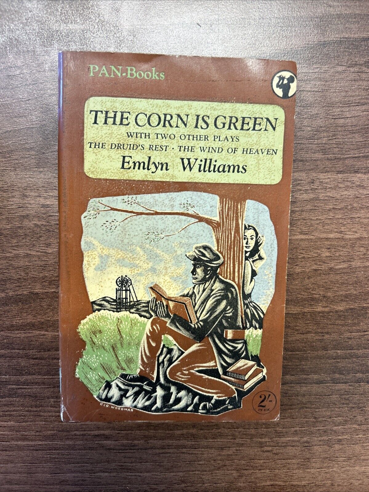 THE CORN IS GREEN, Druids Rest, Wind Of Heaven Ellen Williams - Pan Books 1950