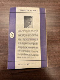 SELECTED PROSE - T S ELIOT Penguin Books No 873 1953