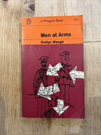 MEN AT ARMS - Evelyn Waugh - Penguin Paperback 1965 No 2121