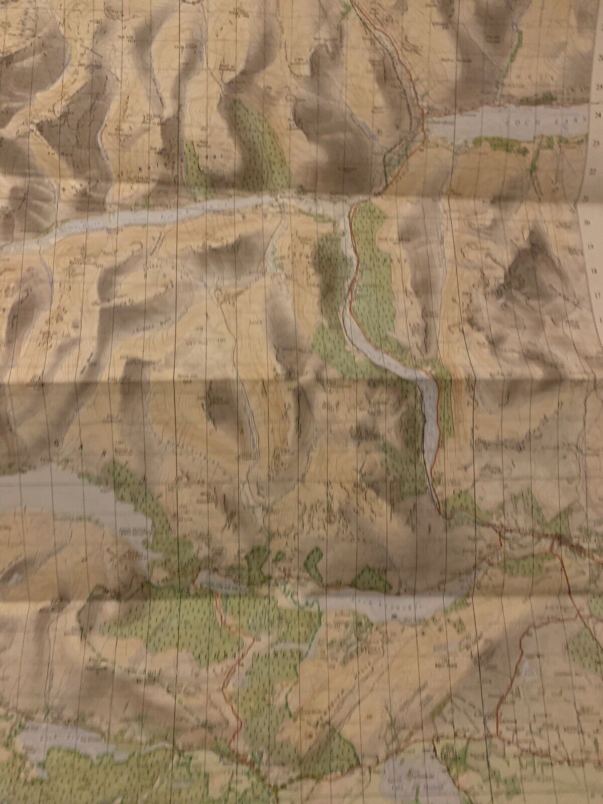 Loch Lomond & The Trossachs - Ordnance Survey Map 1967 - One Inch Colour Paper