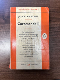 COROMANDEL  John Masters - Penguin Paperback No 1305 1958