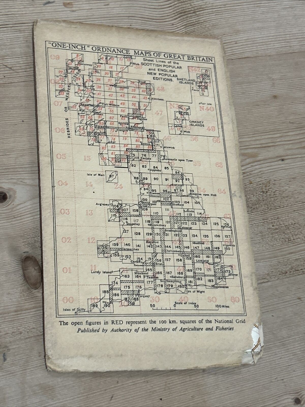 THE CHILTERNS Ordnance Survey Map One Inch 1945 Sheet 156 Paper Sixth Edition