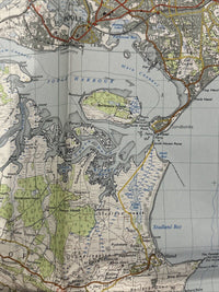 BOURNEMOUTH Ordnance Survey Seventh Series Paper One inch 1960 Sheet 179 Poole