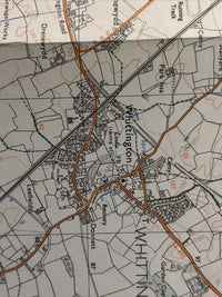 CHIRK & ELLESMERE Pathfinder 827 Ordnance Survey Sheet 1:25000 1990 Whittington