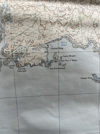 ULVA Ordnance Survey Map Pathfinder 328 1978 Staffa Little Colonsay