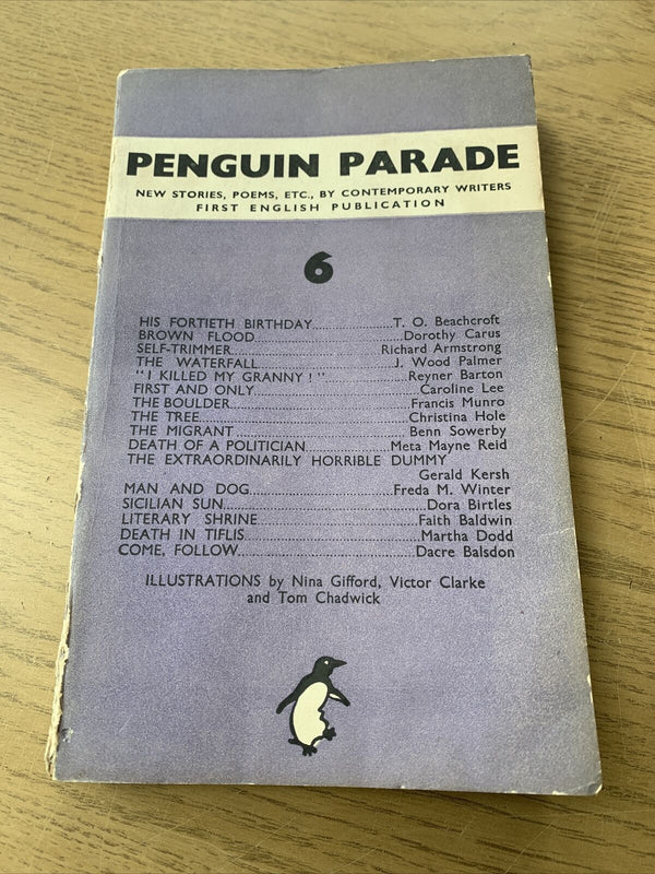 Penguin Parade 6 1939 Stories Poems Penguin Paperback