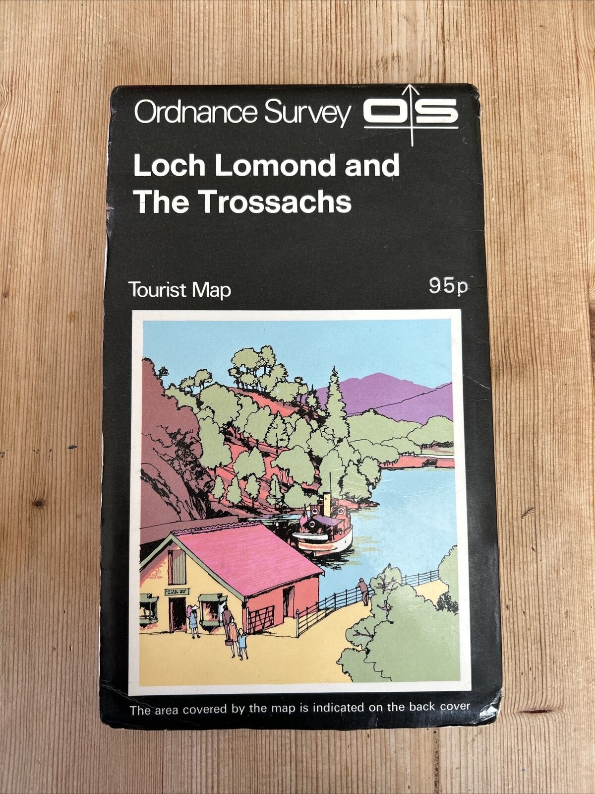 LOCH LOMOND & THE TROSSACHS Ordnance Survey 1 Inch Tourist Map 1967 Callander