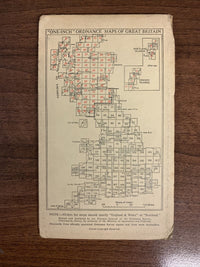 BRIGHTON & WORTHING Ordnance Survey Paper Map 1940 Sixth Series Sheet 182