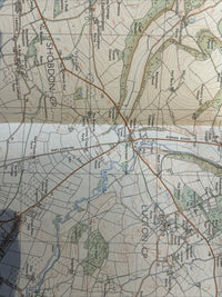 TENBURY WELLS MORTIMERS CROSS  Pathfinder Ordnance Survey SO 46/56 1:25000 1983