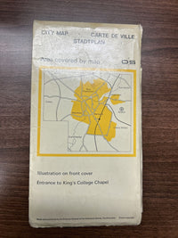 CAMBRIDGE 1979 Ordnance Survey City Map