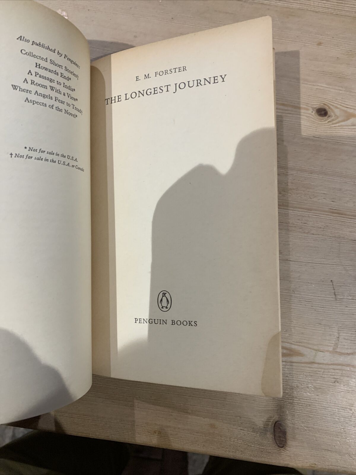 THE LONGEST JOURNEY - EM Forster - Penguin Modern Classics 1967 No 1470