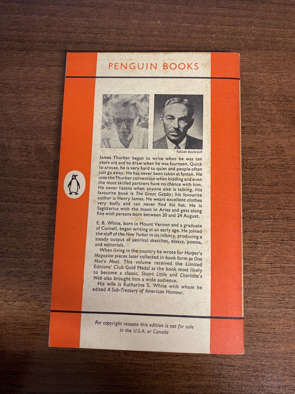 Penguin books Is Sex Necessary? by James Thurber 1422 1961