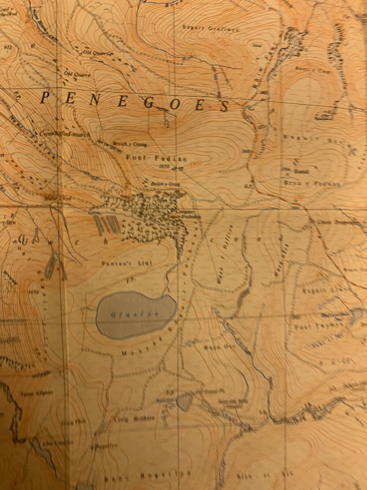 Staylittle - Ordnance Survey 2 And A Half Inch Map 1:25000 - 1960 Sheet SN89