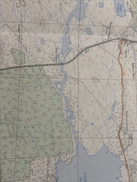 LOCH RANNOCH West Pathfinder Ordnance Survey No 307 (NN45/55) 1:25000 1980