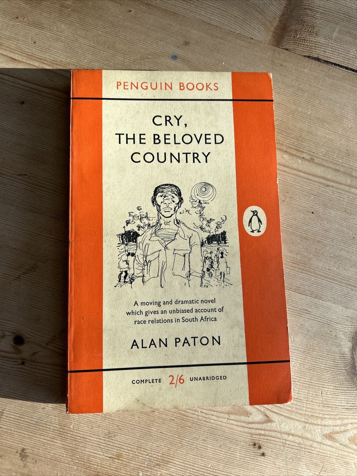 CRY, THE BELOVED COUNTRY, Alan Paton, Penguin Modern Classics 1958 Apartheid