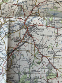 STAFFORD Ordnance Survey One inch 1963 Sheet 119 Cannock Shifnal Blymhill