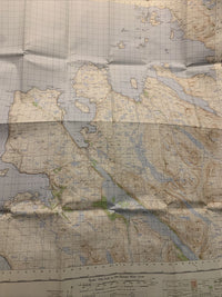 GAIRLOCH Scotland Ordnance Survey Map One Inch 1967 Sheet 19 Poolewe Talladale