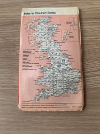 Hexham Conset - Ordnance Survey Map One Inch 1964 Sheet 77