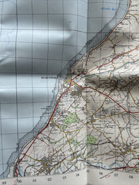 DALBEATTIE Ordnance Survey One Inch Sheet 81 Good Condition 1963 Maryport